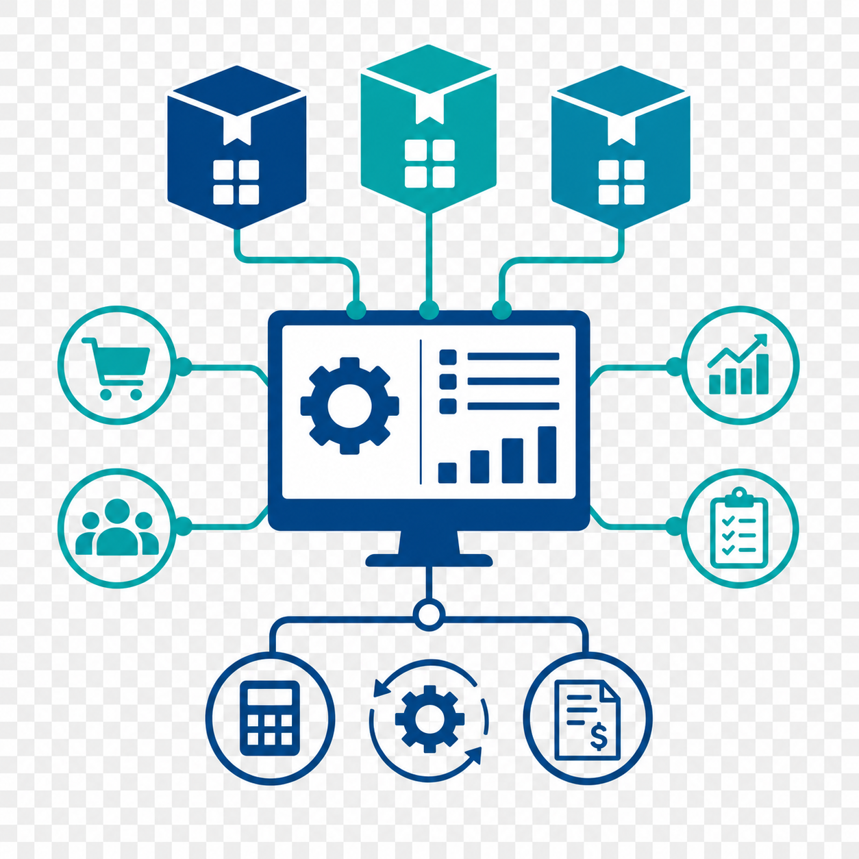 Packaged Commercial Modules with Sage Automation Accounting