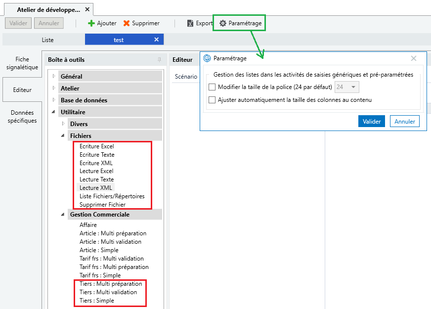 productivite (Workflow)